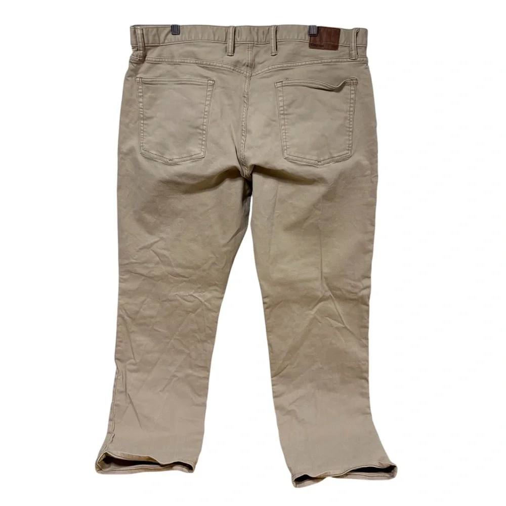 Gap 1969 Mens Straight Leg‎ Denim Jeans Tan Khaki 38x32 Pants #229